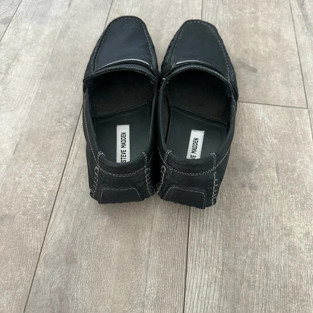 Steve Madden Grab Leather Slip-On Shoes Men’s size 10.5 Loafers